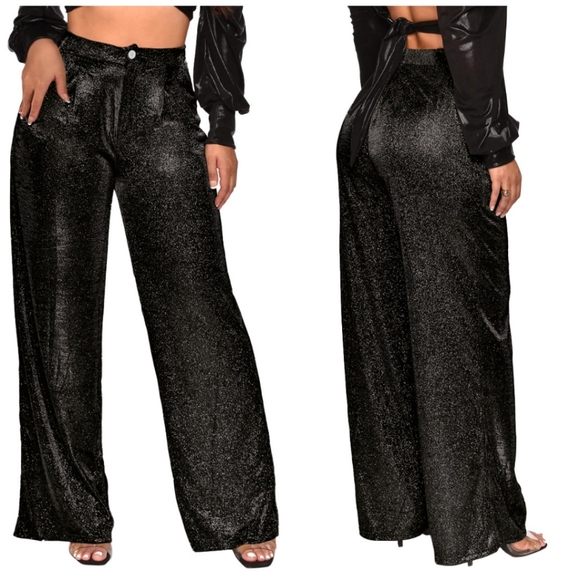 Fashion shimmer fabric women's pads new size L available. - Picture 1 of 4